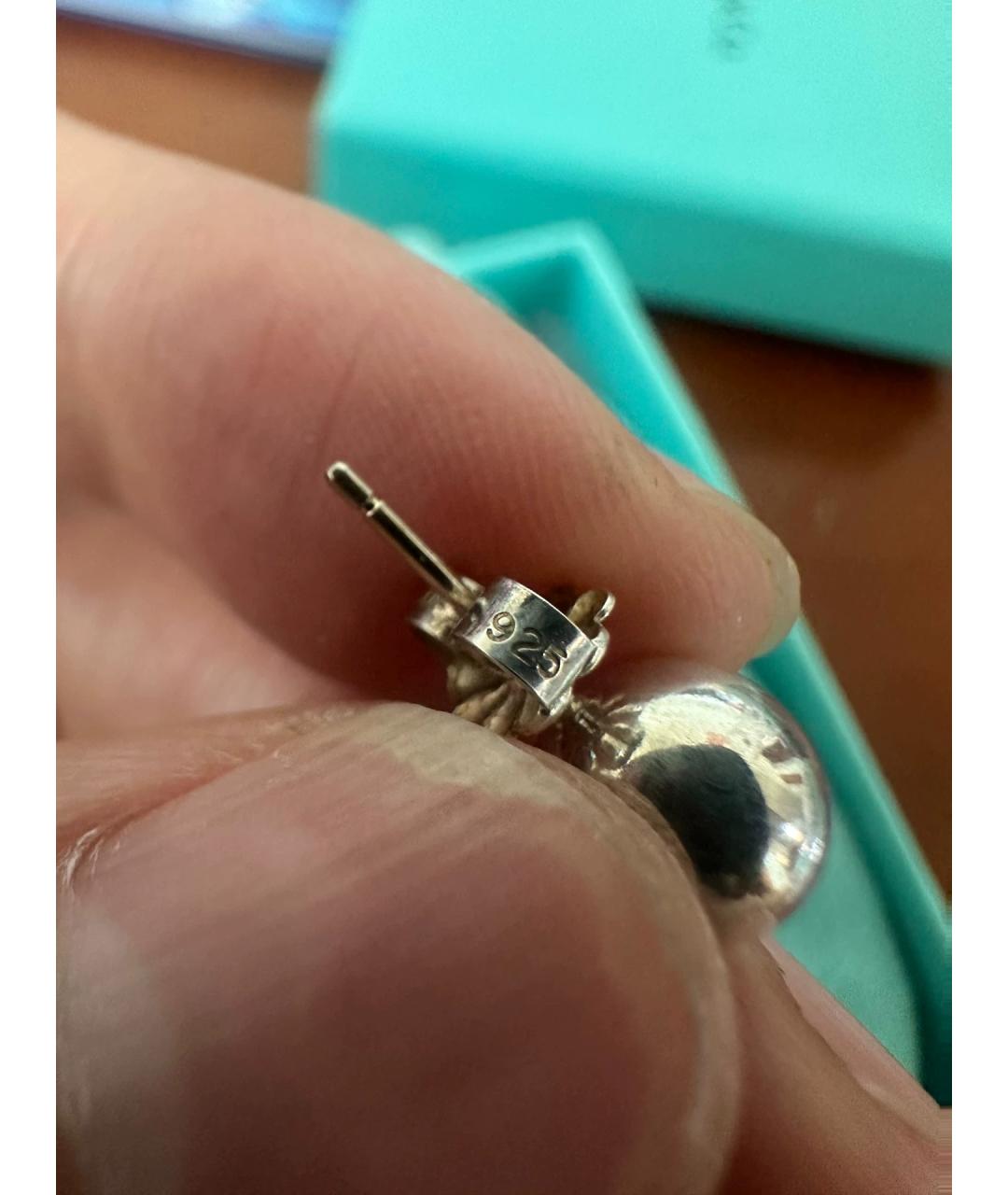 TIFFANY&CO Серебряные серебряные серьги, фото 5