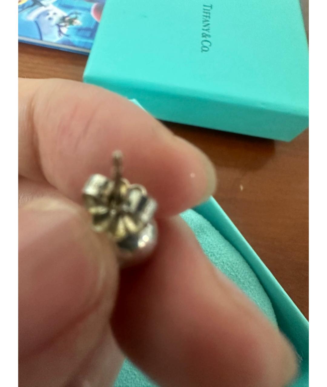 TIFFANY&CO Серебряные серебряные серьги, фото 4