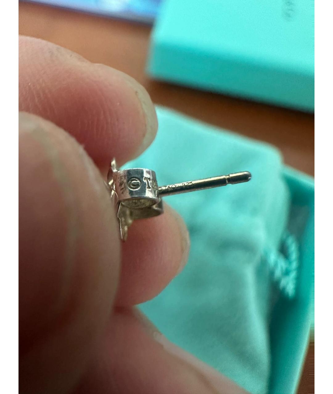 TIFFANY&CO Серебряные серебряные серьги, фото 8