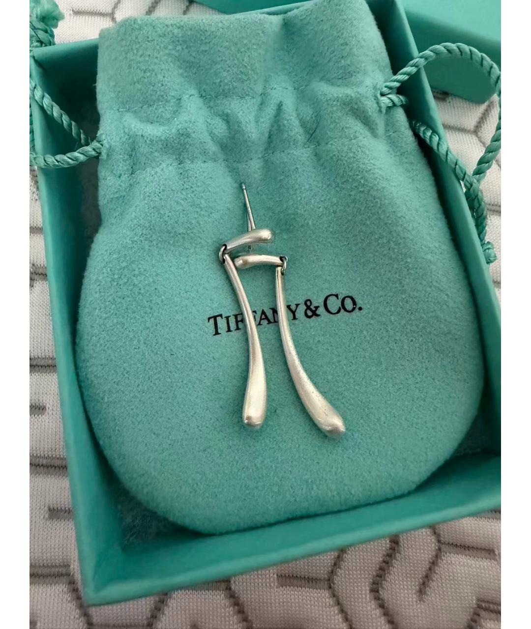 TIFFANY&CO Серебряные серебряные серьги, фото 5