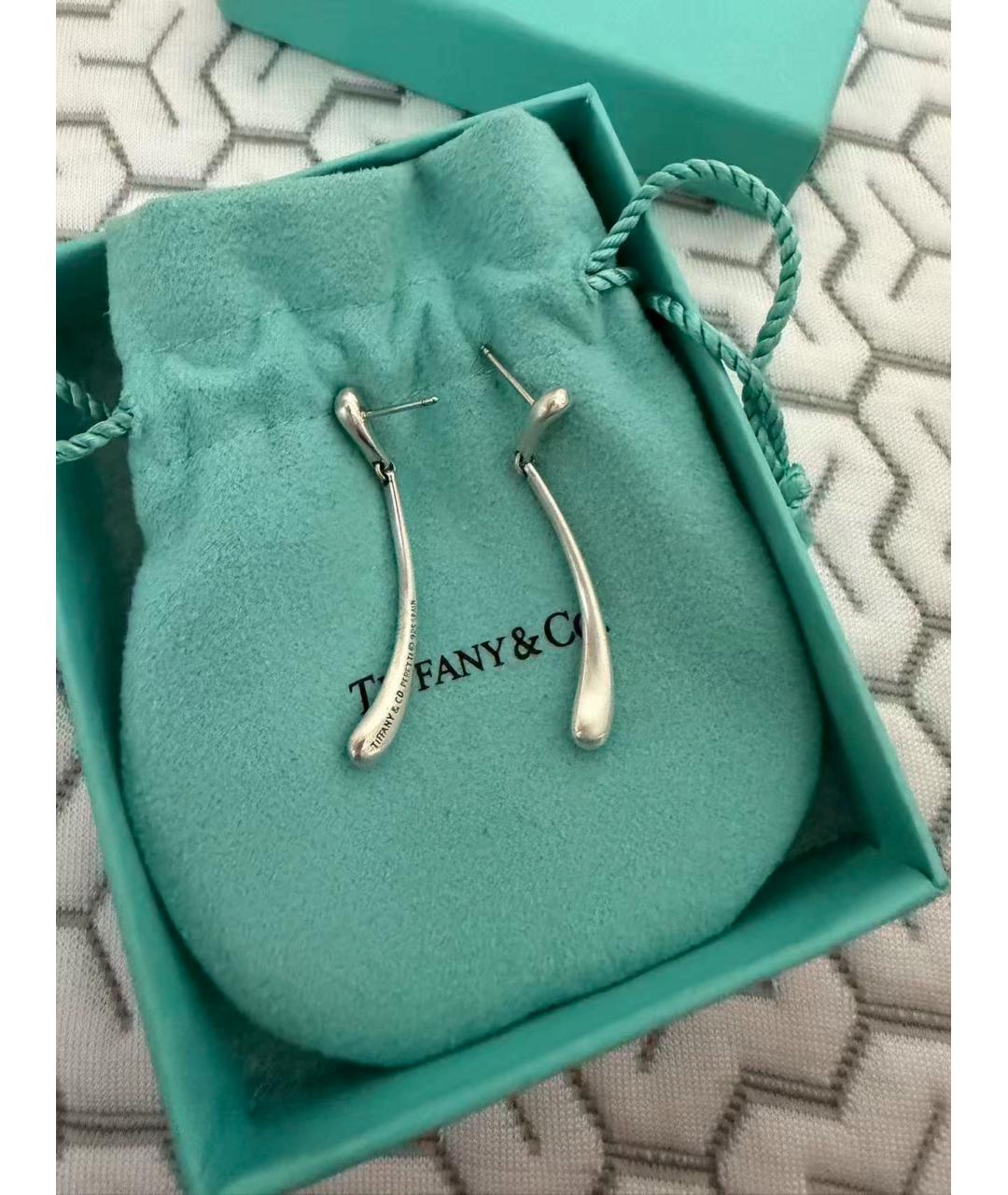 TIFFANY&CO Серебряные серебряные серьги, фото 3
