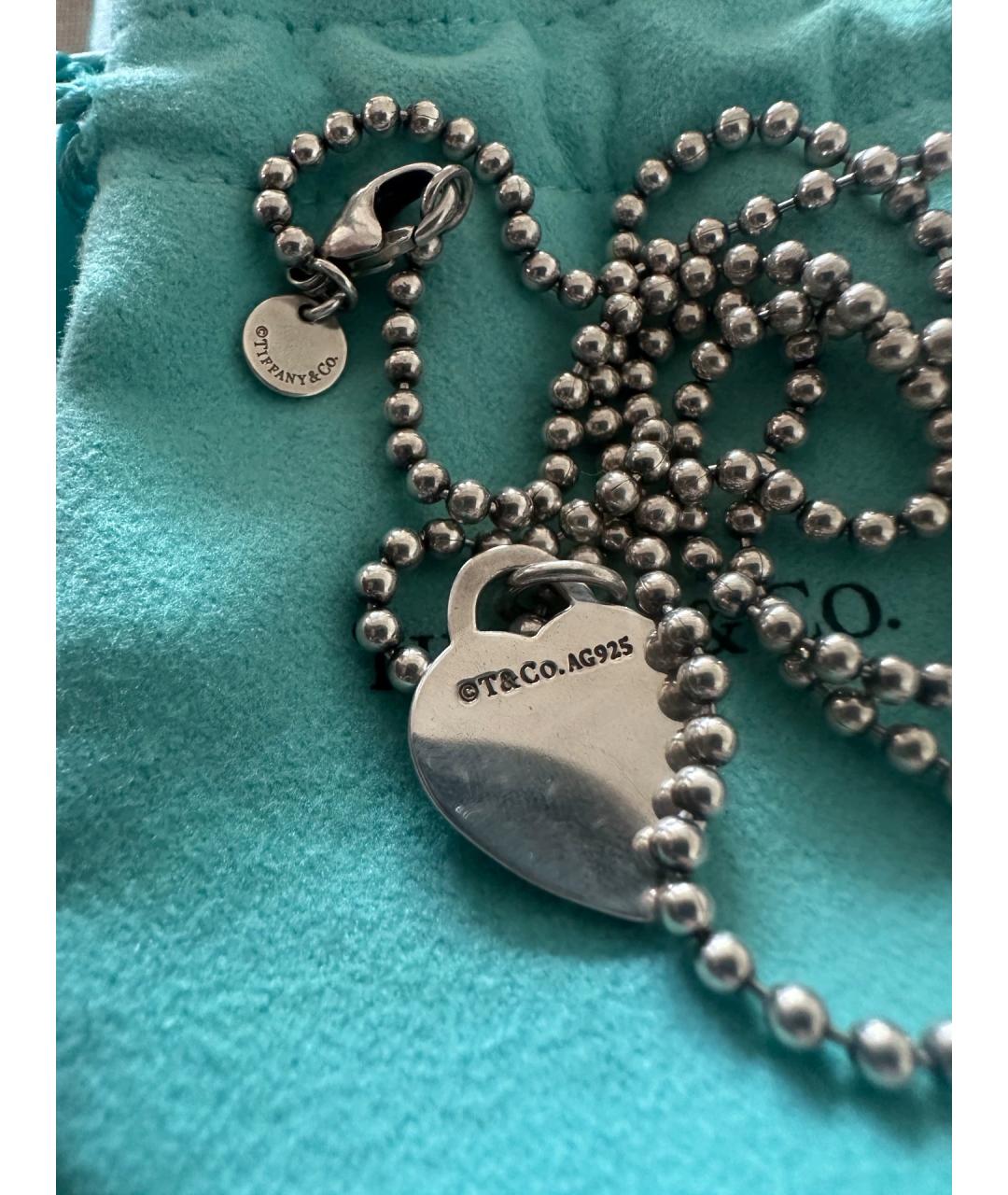 TIFFANY&CO Серебряное серебряное колье, фото 4