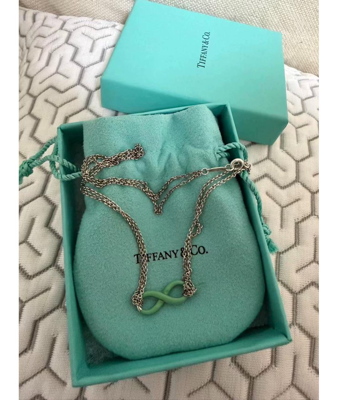 TIFFANY&CO Серебряное серебряное колье, фото 5
