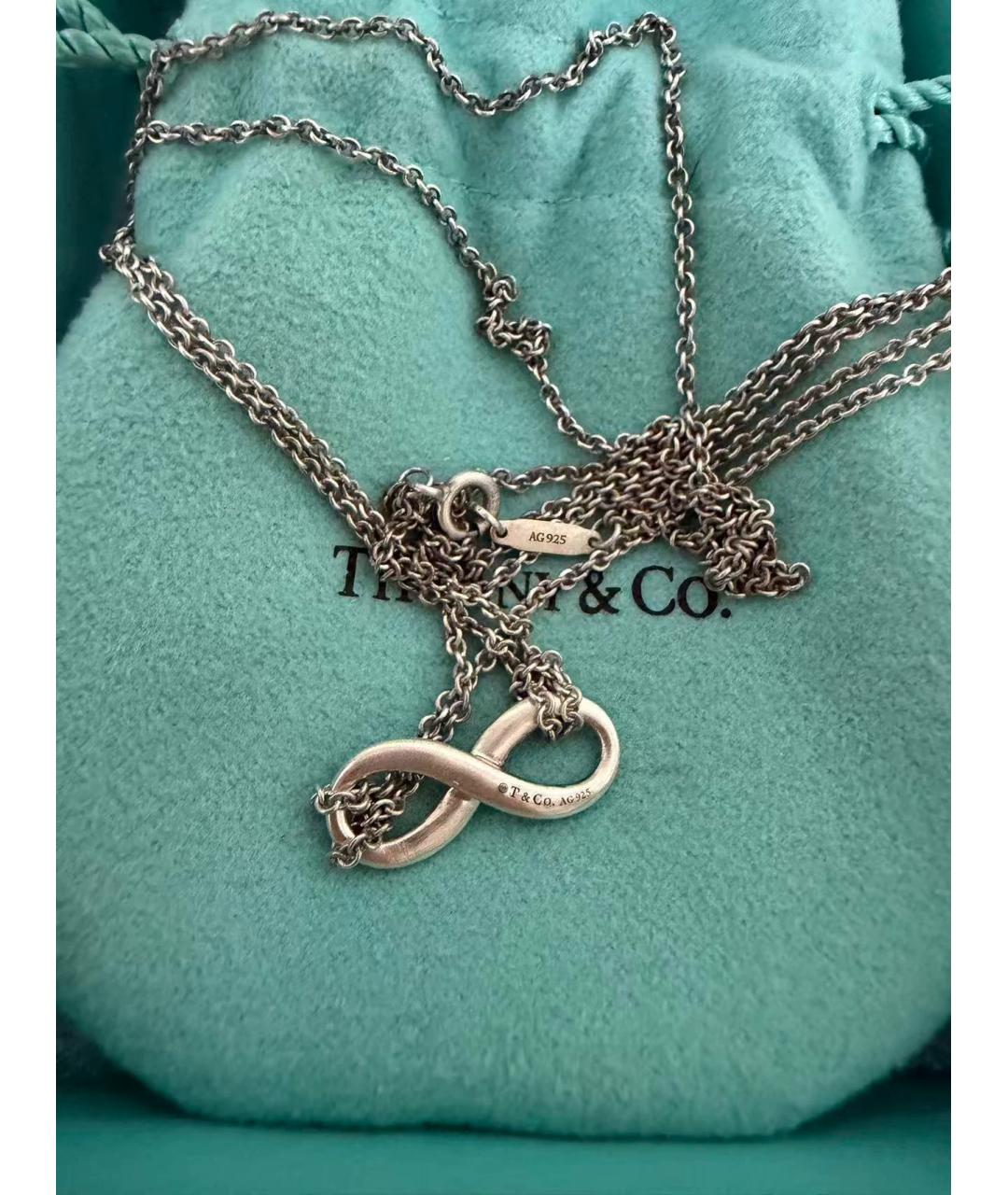TIFFANY&CO Серебряное серебряное колье, фото 4