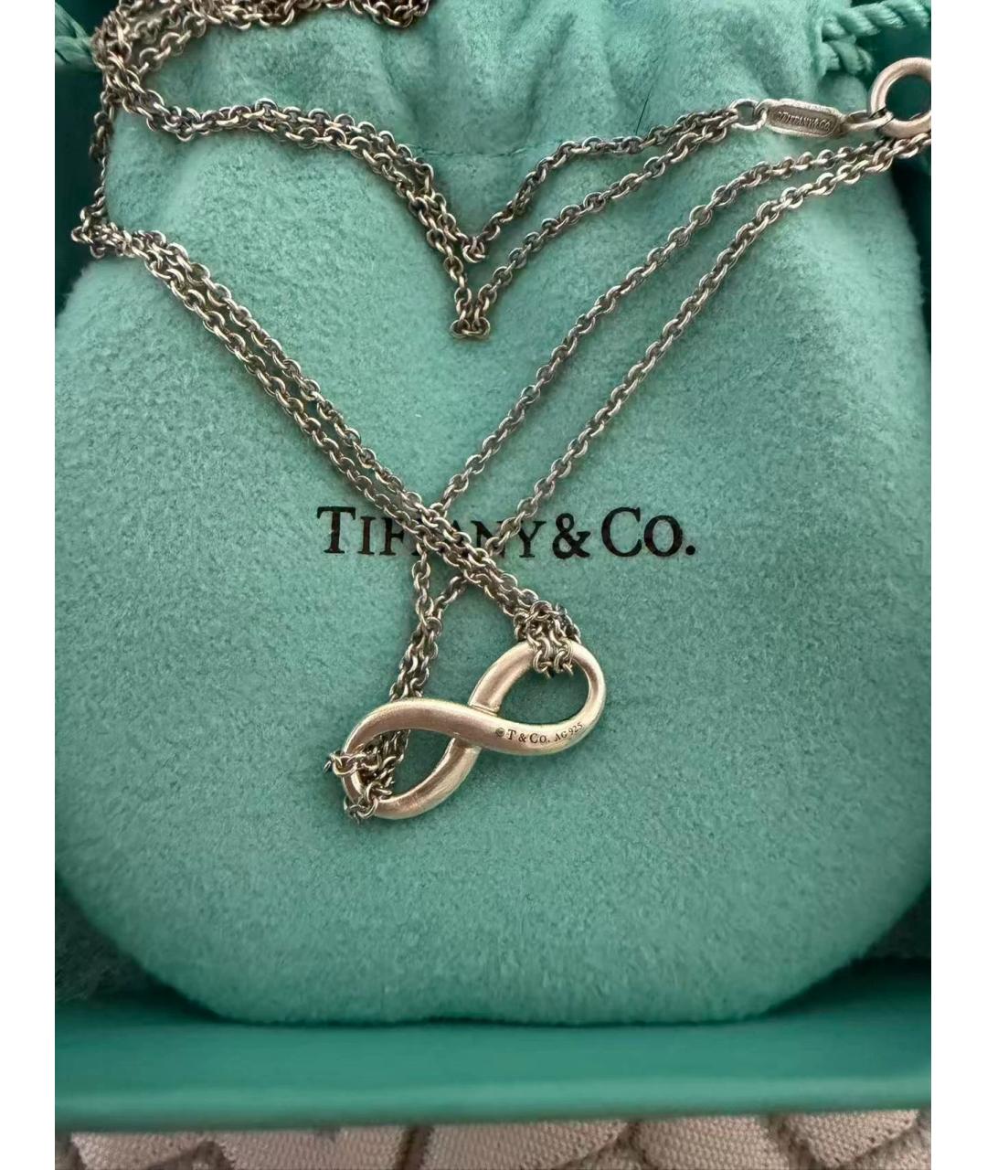 TIFFANY&CO Серебряное серебряное колье, фото 3