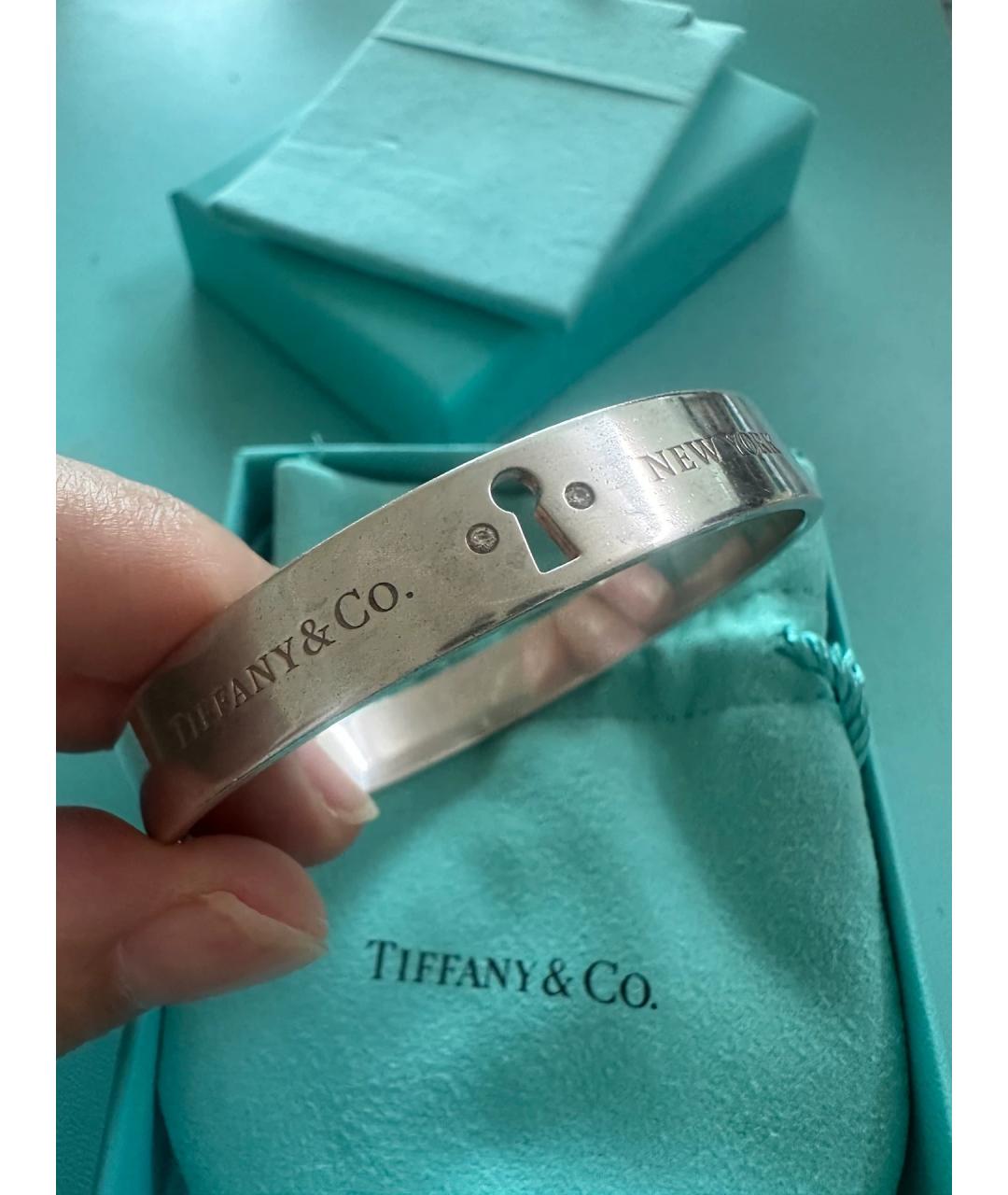 TIFFANY&CO Серебряный серебряный браслет, фото 2