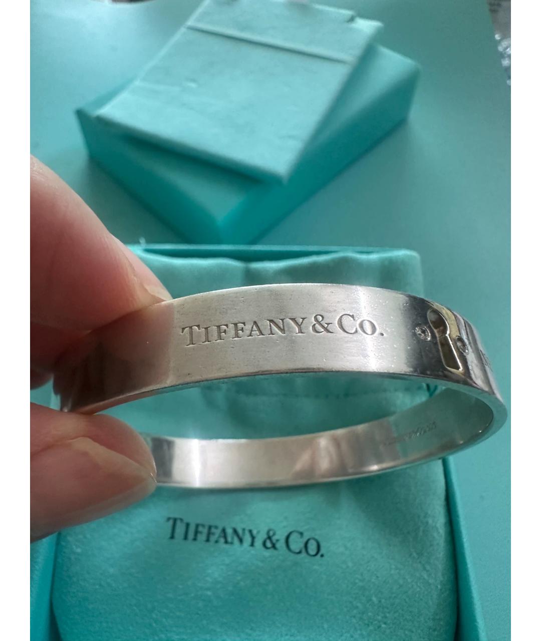 TIFFANY&CO Серебряный серебряный браслет, фото 4