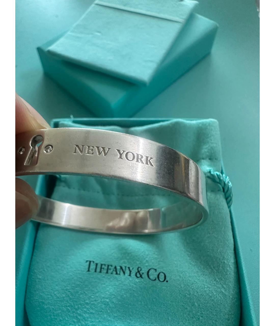 TIFFANY&CO Серебряный серебряный браслет, фото 3