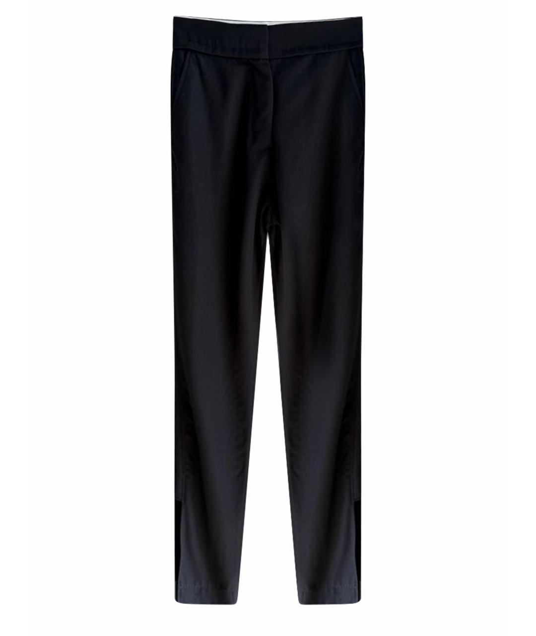 JACQUEMUS Черные шерстяные прямые брюки, фото 1