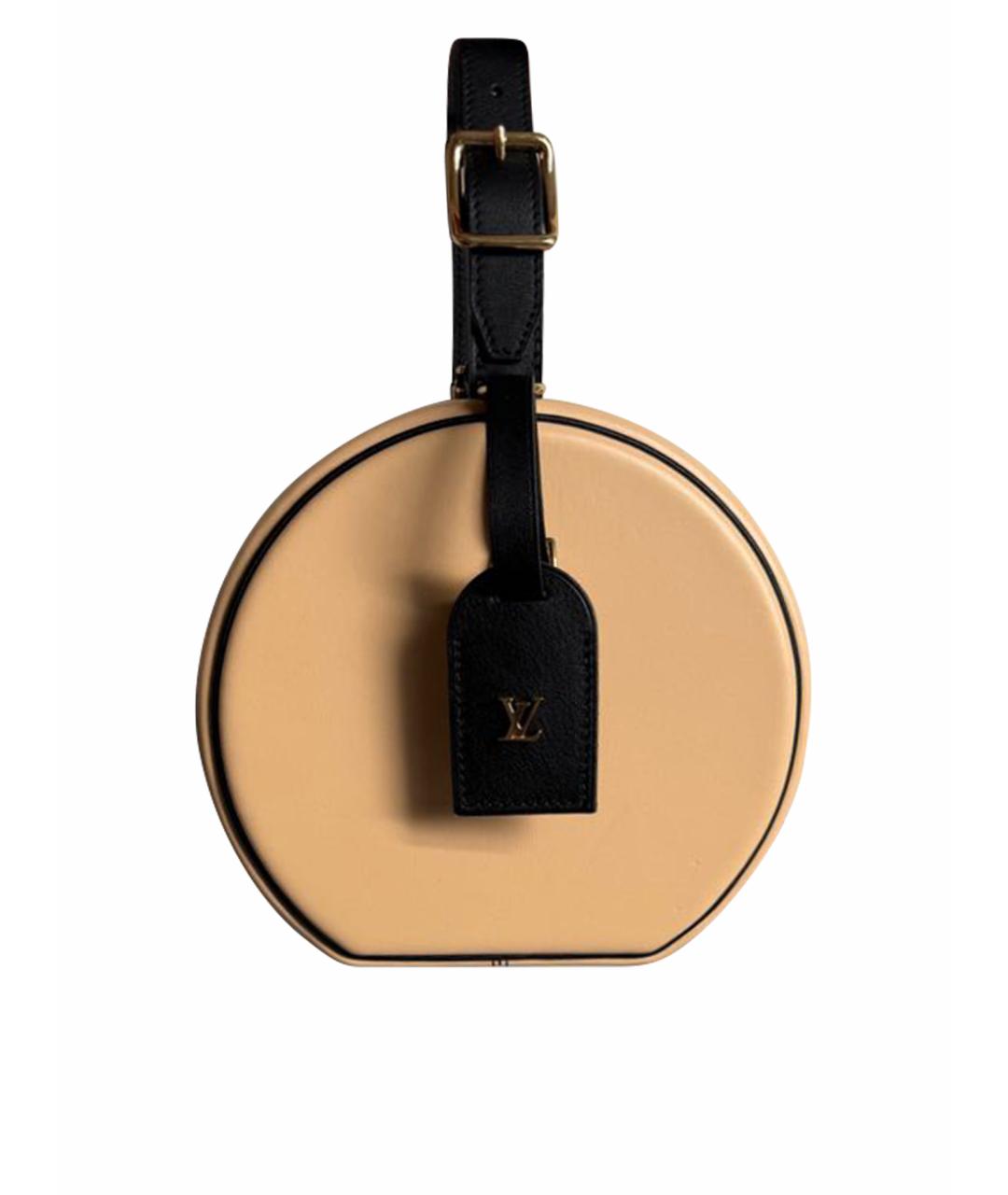 LOUIS VUITTON Кожаная сумка с короткими ручками, фото 6