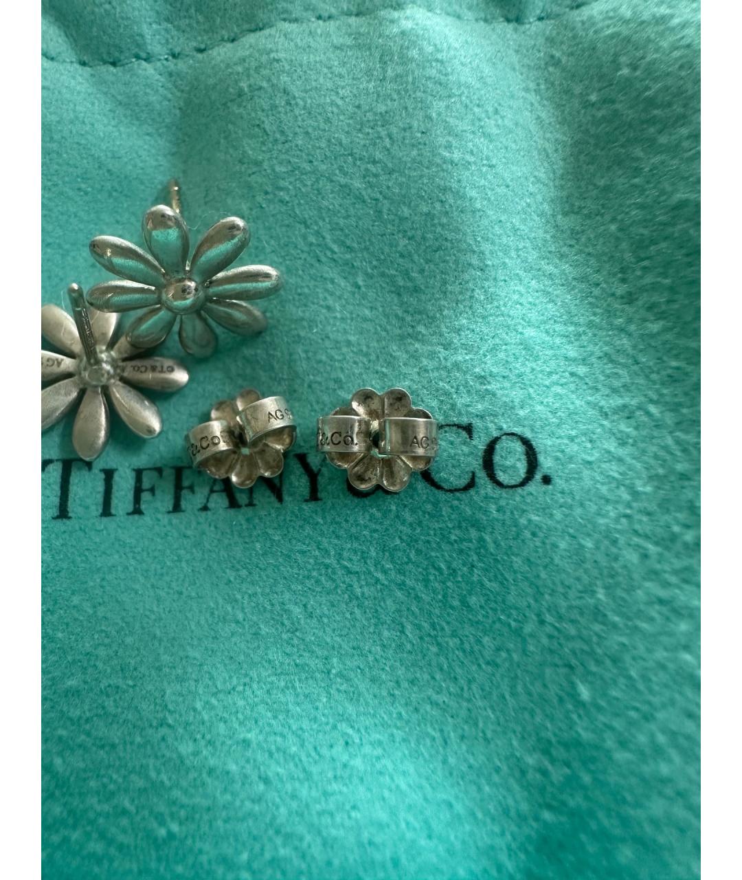 TIFFANY&CO Серебряные серебряные серьги, фото 4