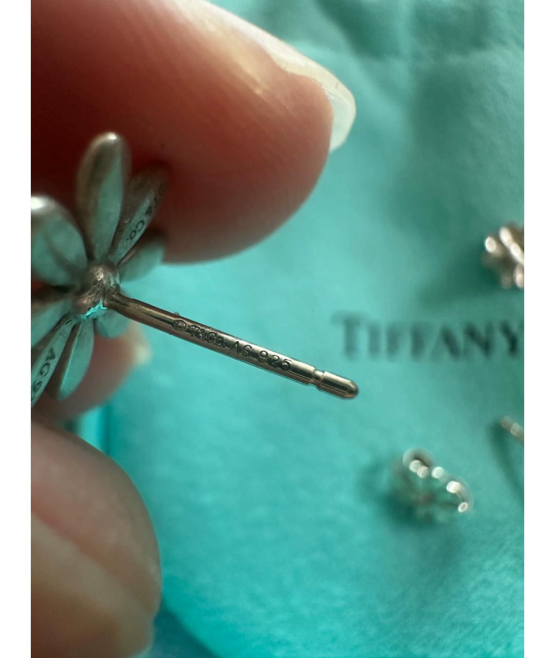 TIFFANY&CO Серебряные серебряные серьги, фото 6