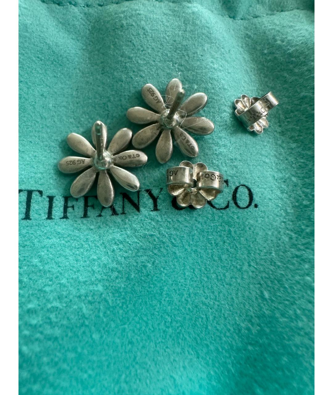 TIFFANY&CO Серебряные серебряные серьги, фото 3