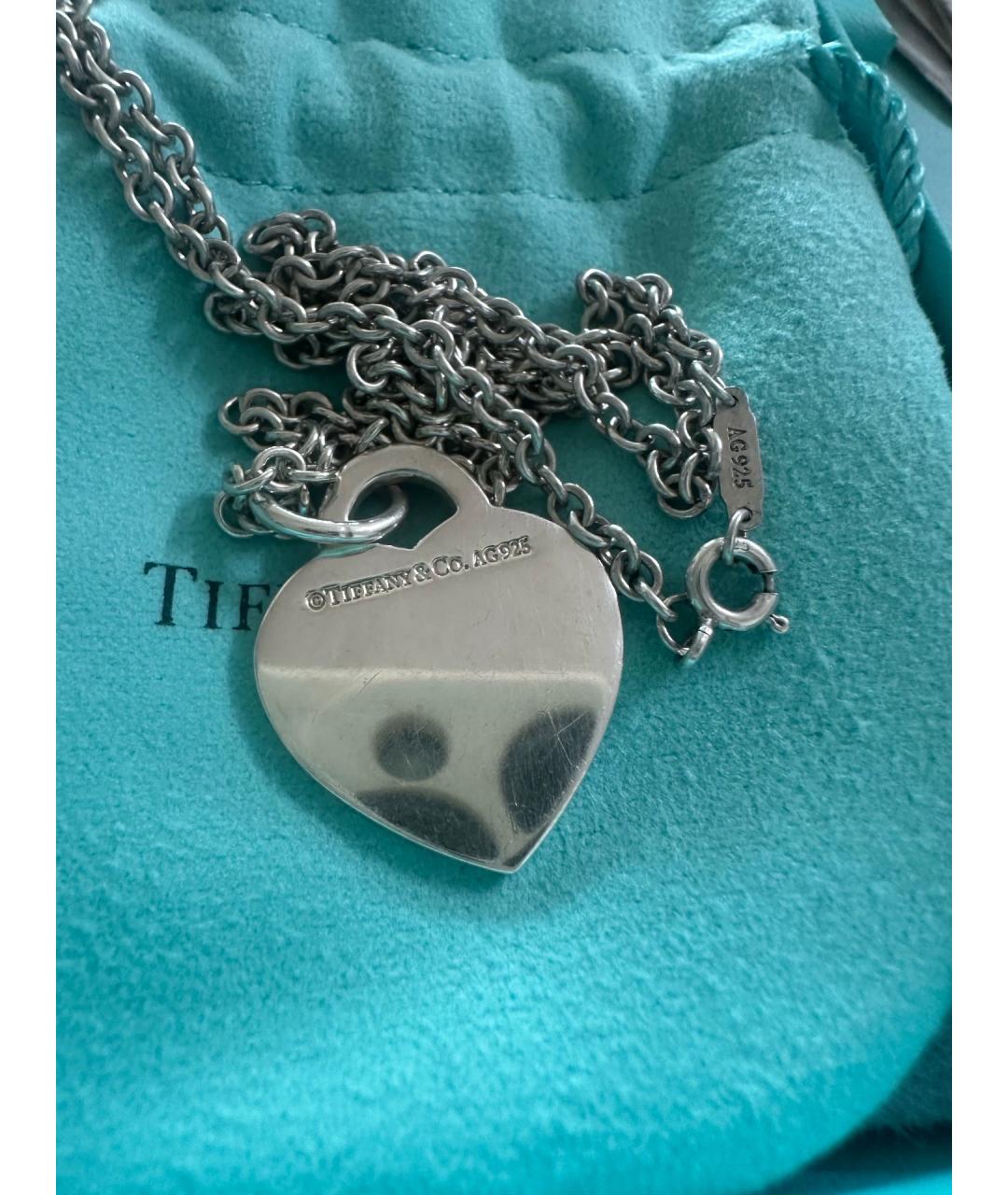 TIFFANY&CO Серебряное серебряное колье, фото 3