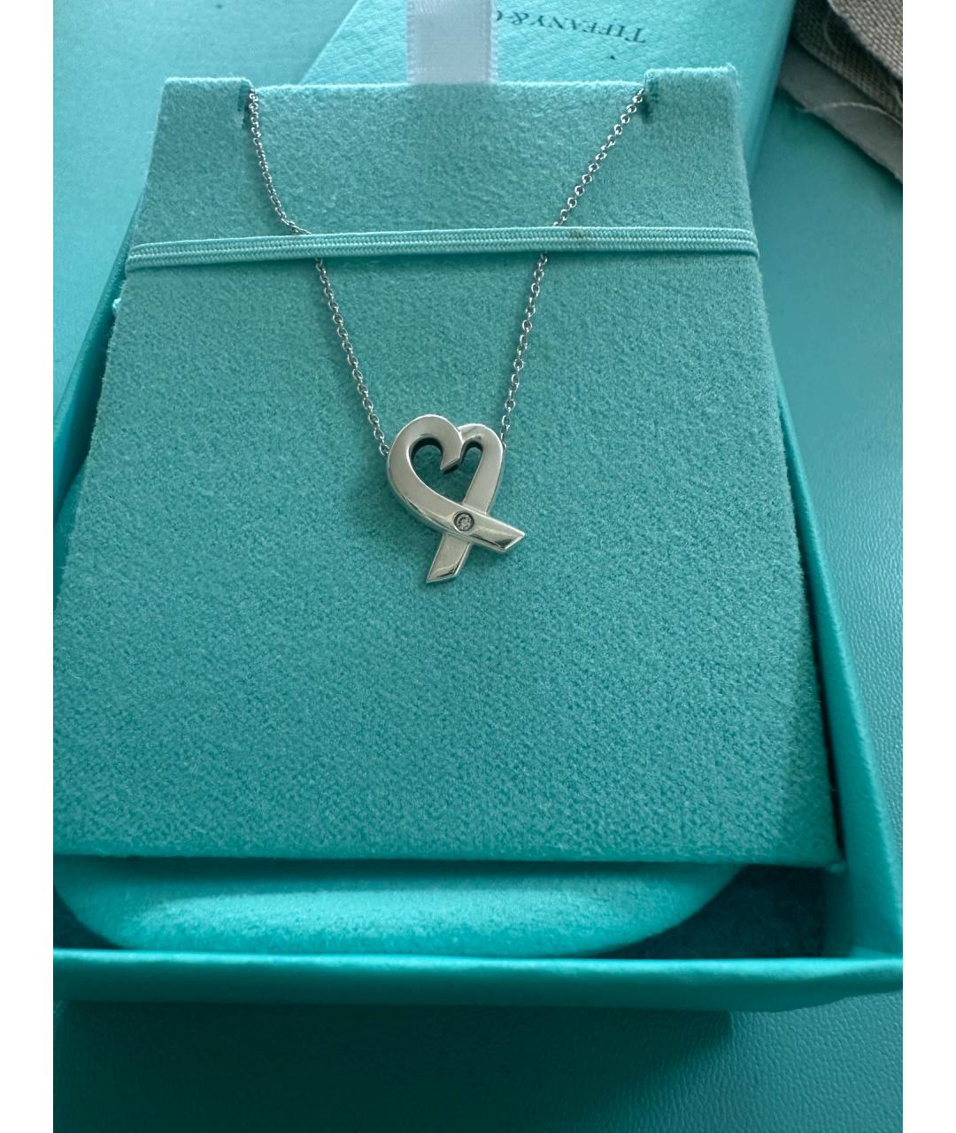 TIFFANY&CO Серебряное серебряное колье, фото 6