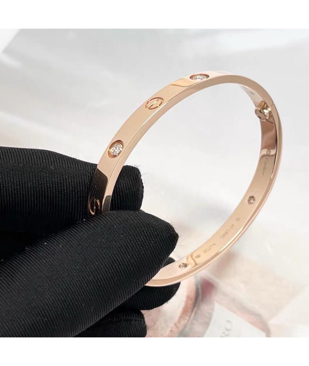CARTIER Золотой браслет из розового золота, фото 2
