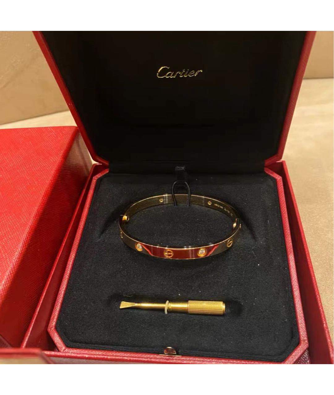 CARTIER Золотой браслет из розового золота, фото 4