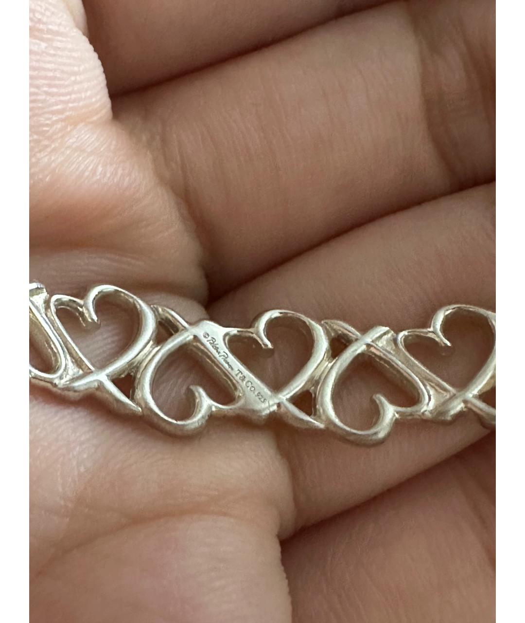 TIFFANY&CO Серебряный серебряный браслет, фото 4