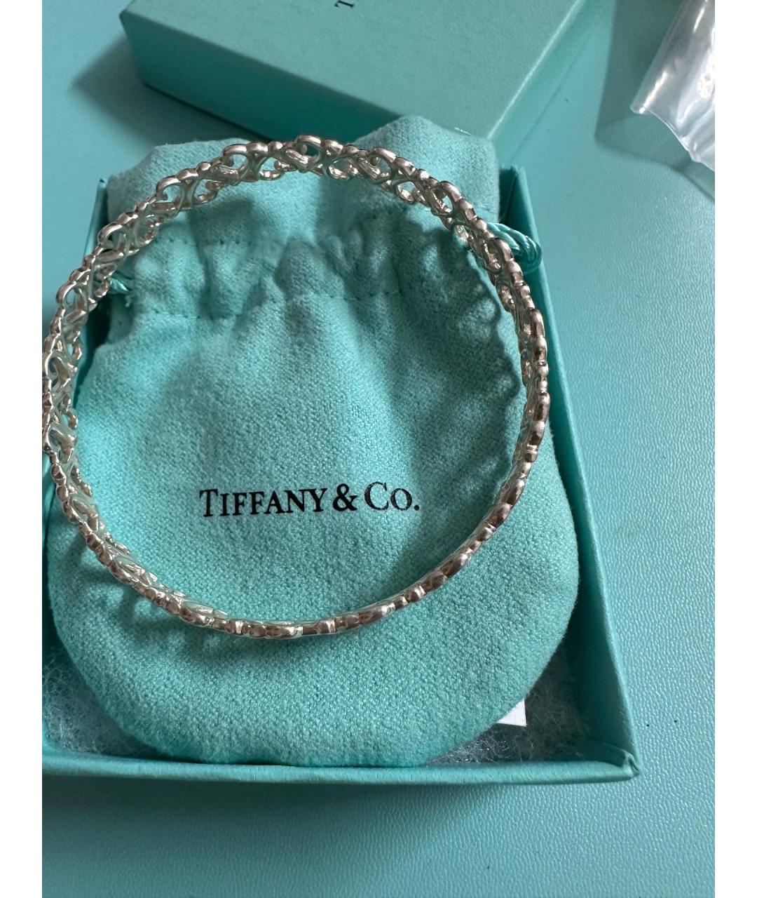 TIFFANY&CO Серебряный серебряный браслет, фото 2