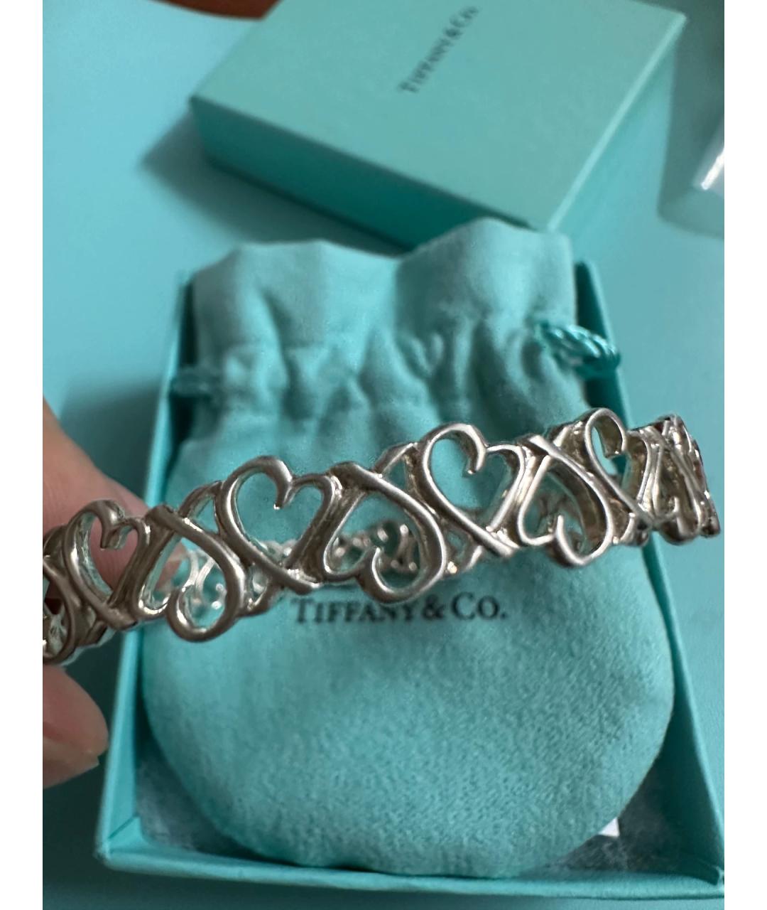 TIFFANY&CO Серебряный серебряный браслет, фото 3