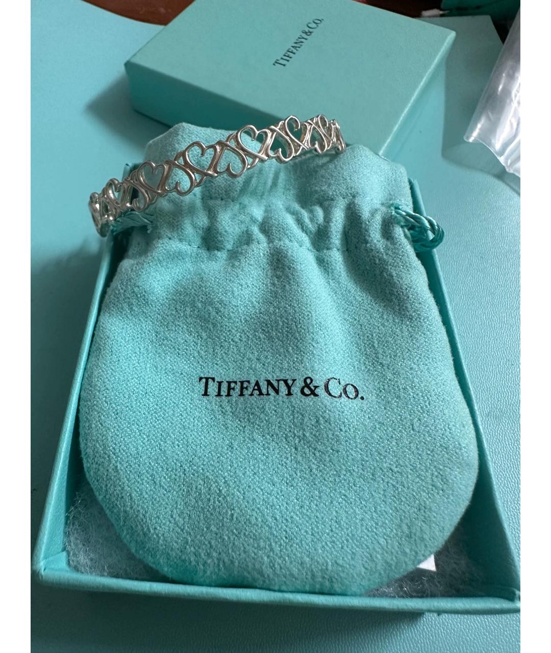 TIFFANY&CO Серебряный серебряный браслет, фото 6