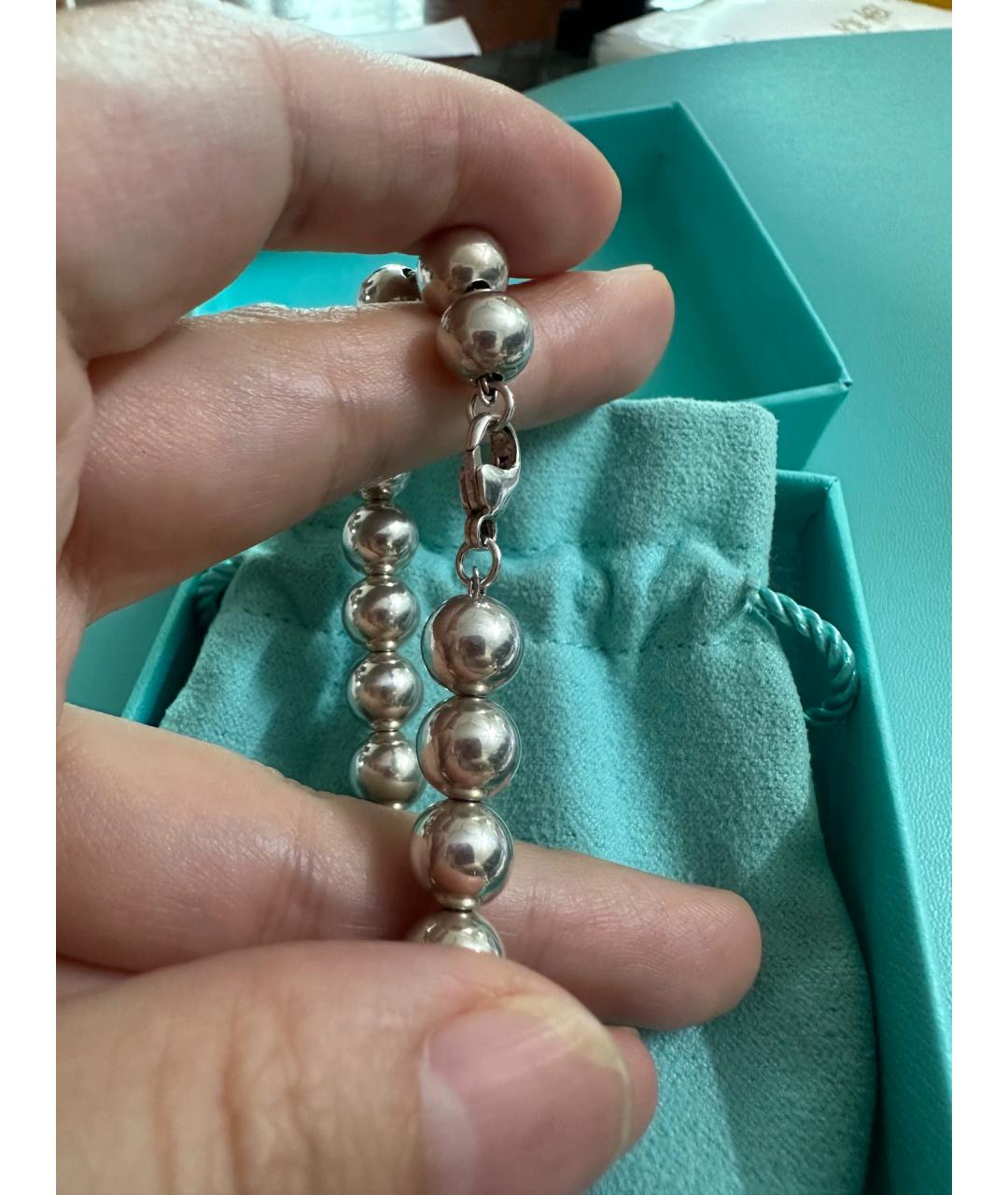 TIFFANY&CO Серебряный серебряный браслет, фото 7