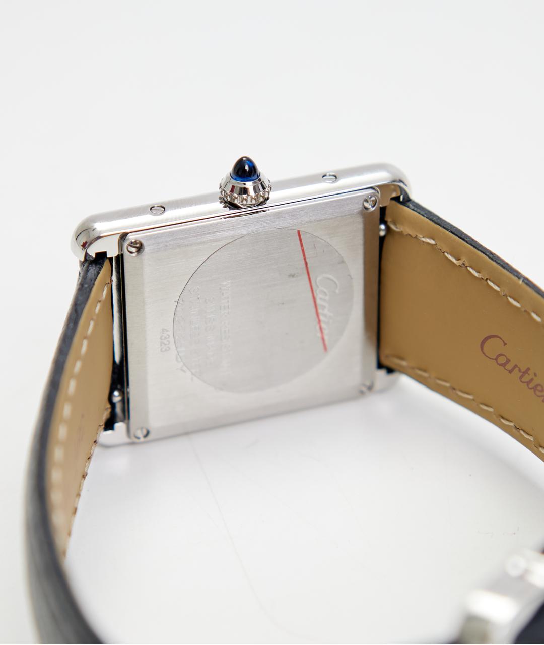 CARTIER Серебряные стальные часы, фото 6