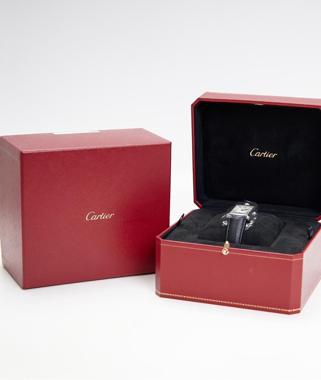 CARTIER Серебряные стальные часы, фото 7