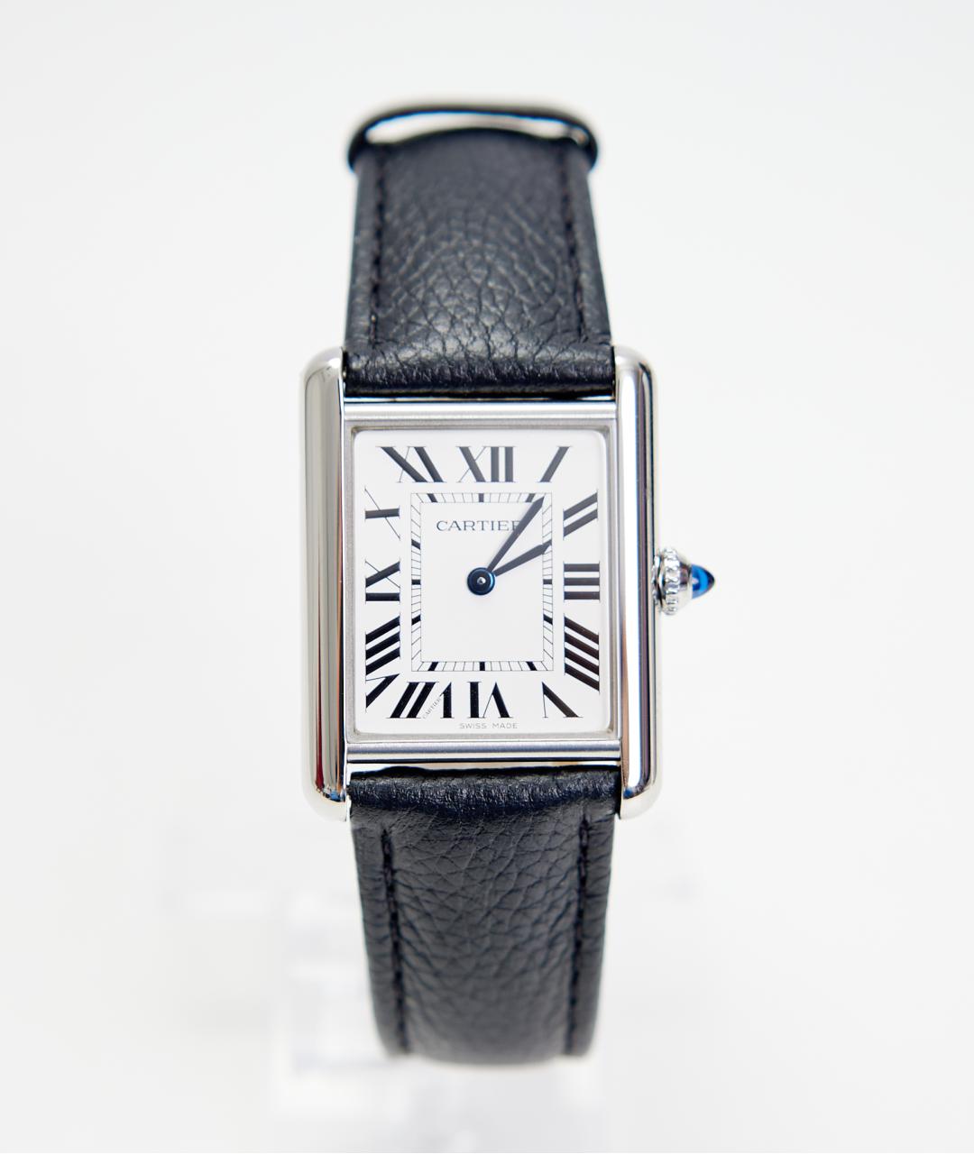 CARTIER Серебряные стальные часы, фото 2