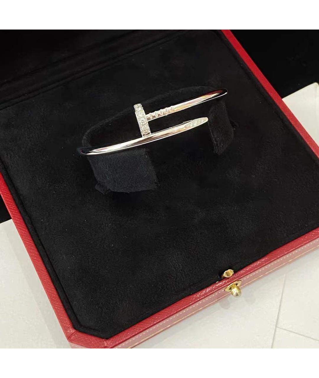 CARTIER Серебряный браслет из белого золота, фото 2