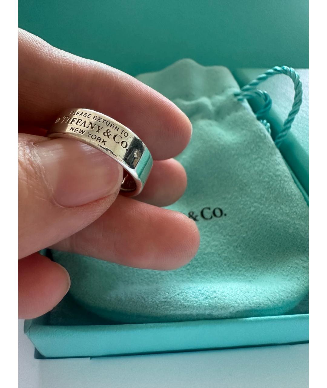 TIFFANY&CO Серебряное серебряное кольцо, фото 9