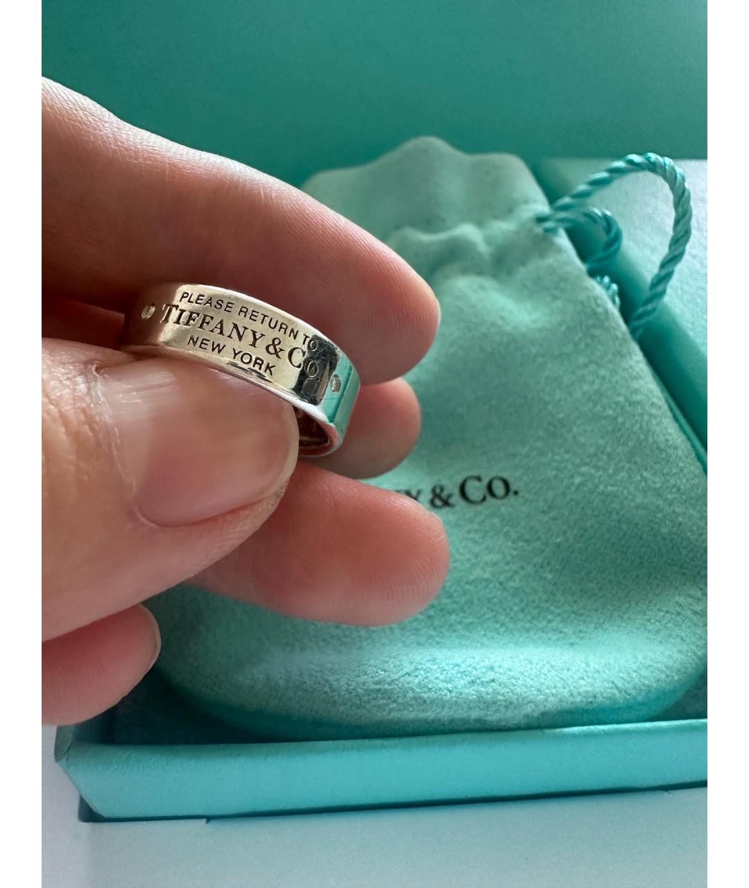 TIFFANY&CO Серебряное серебряное кольцо, фото 4