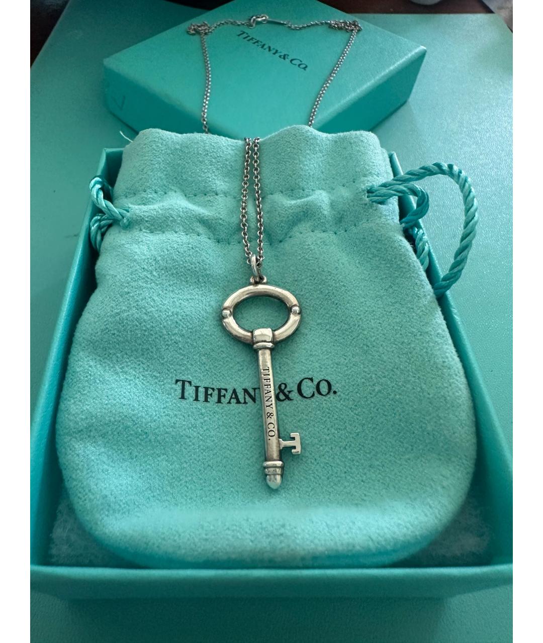 TIFFANY&CO Серебряное серебряное колье, фото 6