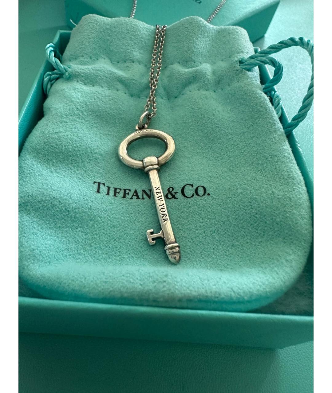 TIFFANY&CO Серебряное серебряное колье, фото 2