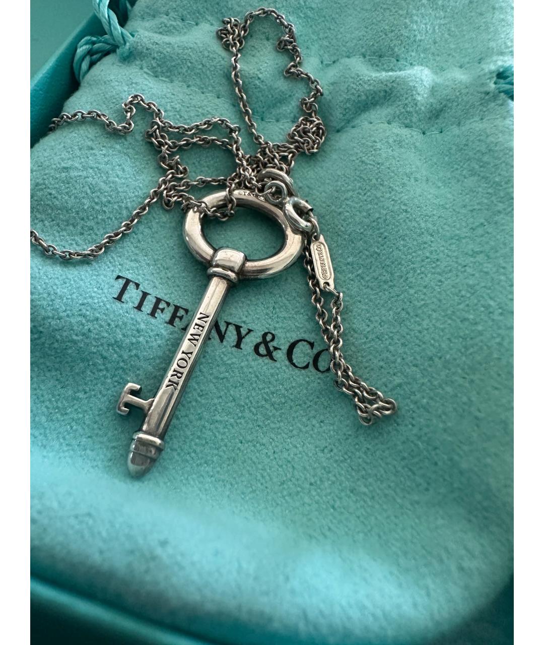 TIFFANY&CO Серебряное серебряное колье, фото 5