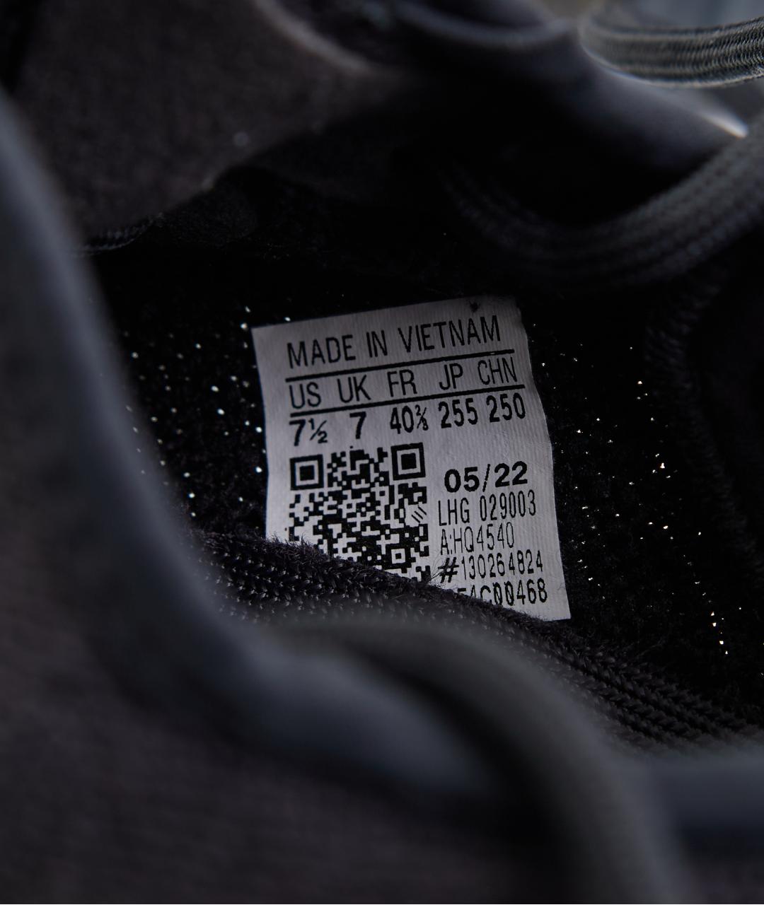 ADIDAS YEEZY Черные текстильные кроссовки, фото 5