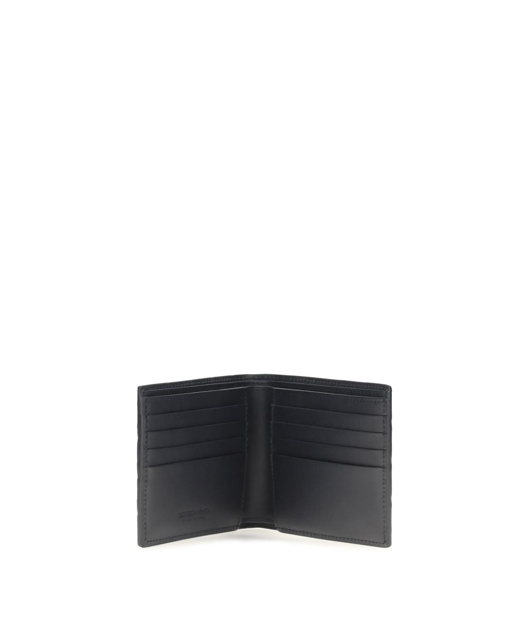 BOTTEGA VENETA Серый кожаный кошелек, фото 3