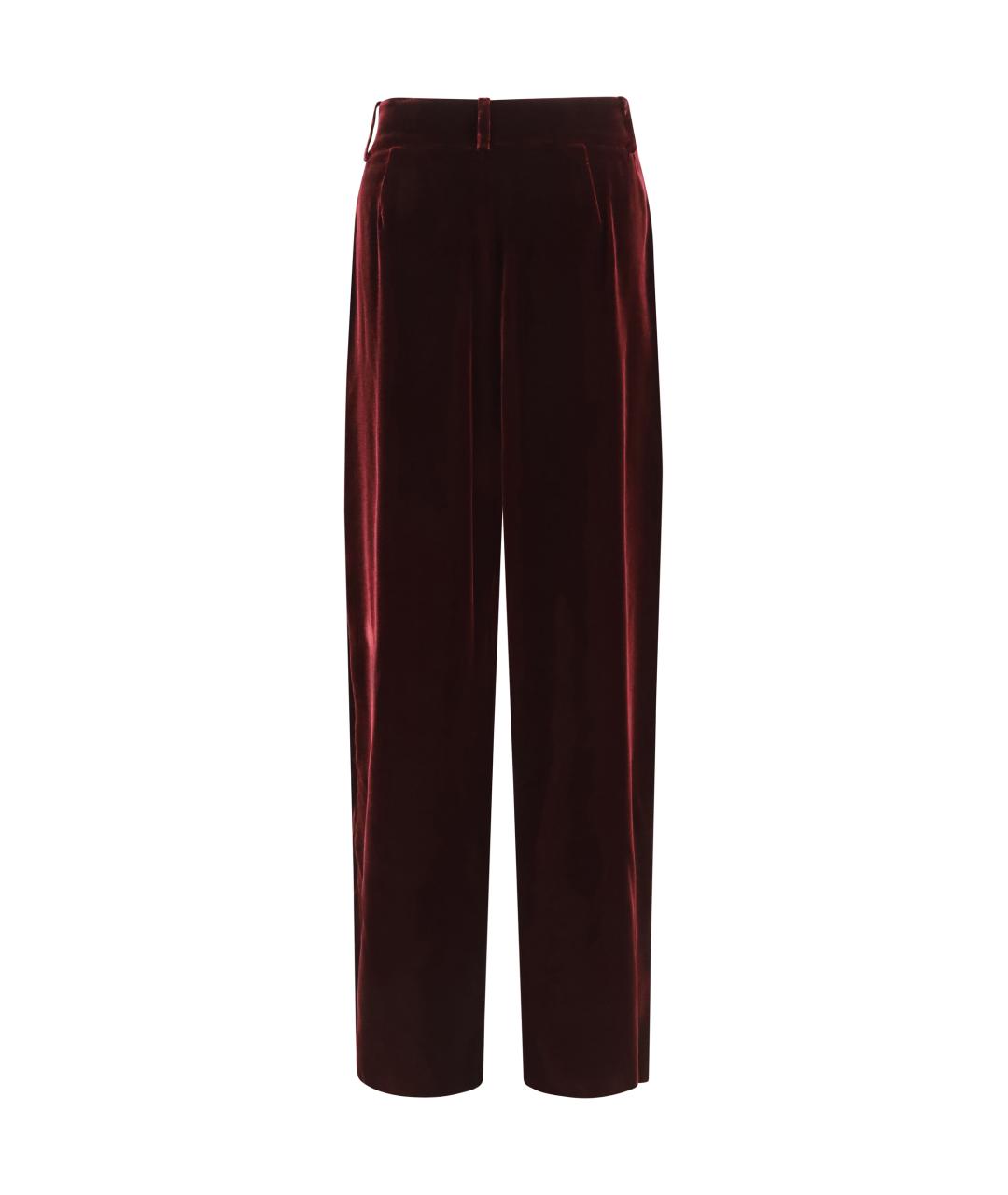 GIORGIO ARMANI Синтетические прямые брюки, фото 2