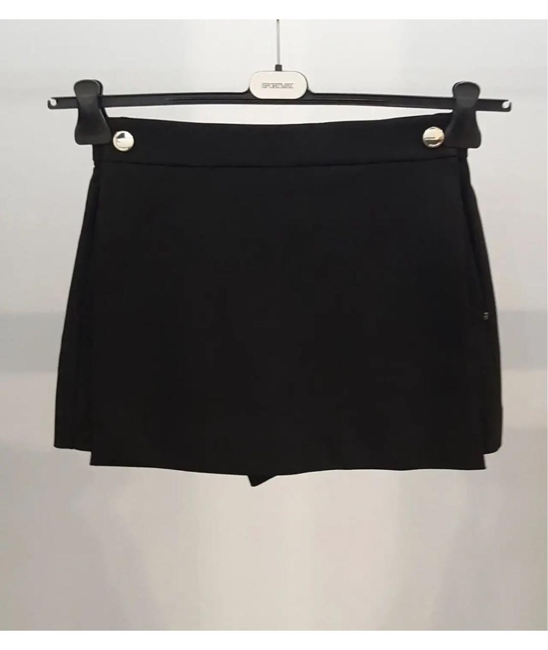 SPORTMAX Черная юбка-шорты, фото 3