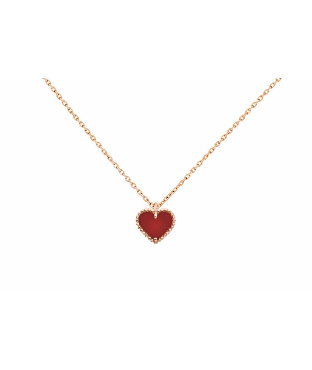 VAN CLEEF & ARPELS Красное колье из розового золота, фото 1