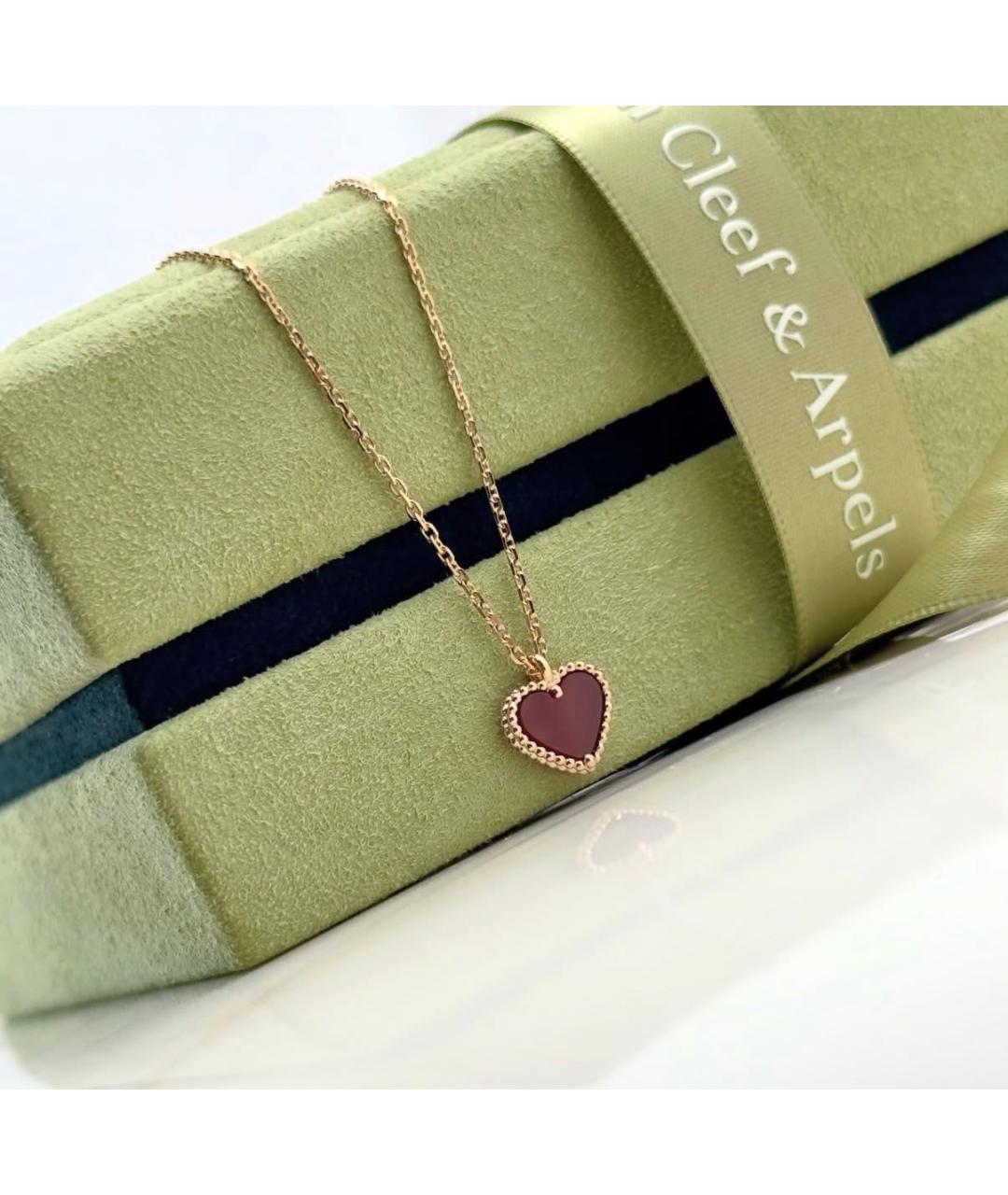 VAN CLEEF & ARPELS Красное колье из розового золота, фото 2