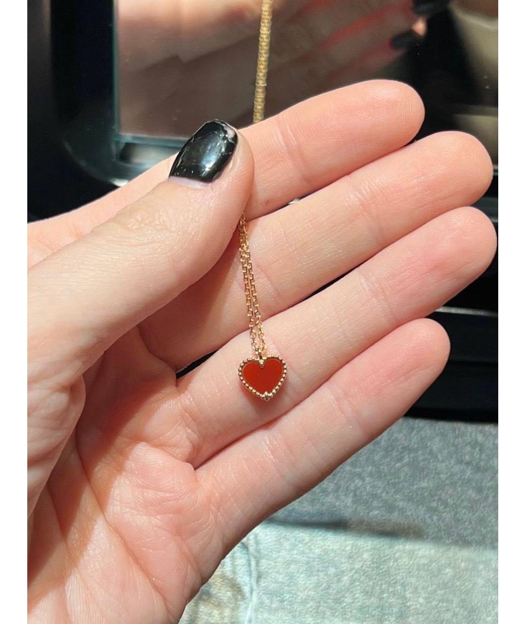 VAN CLEEF & ARPELS Красное колье из розового золота, фото 6