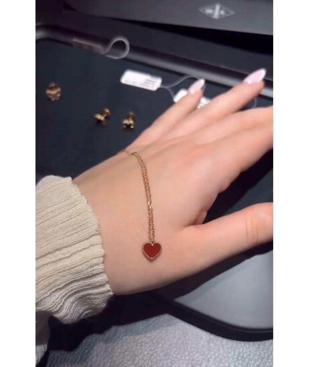VAN CLEEF & ARPELS Красное колье из розового золота, фото 7