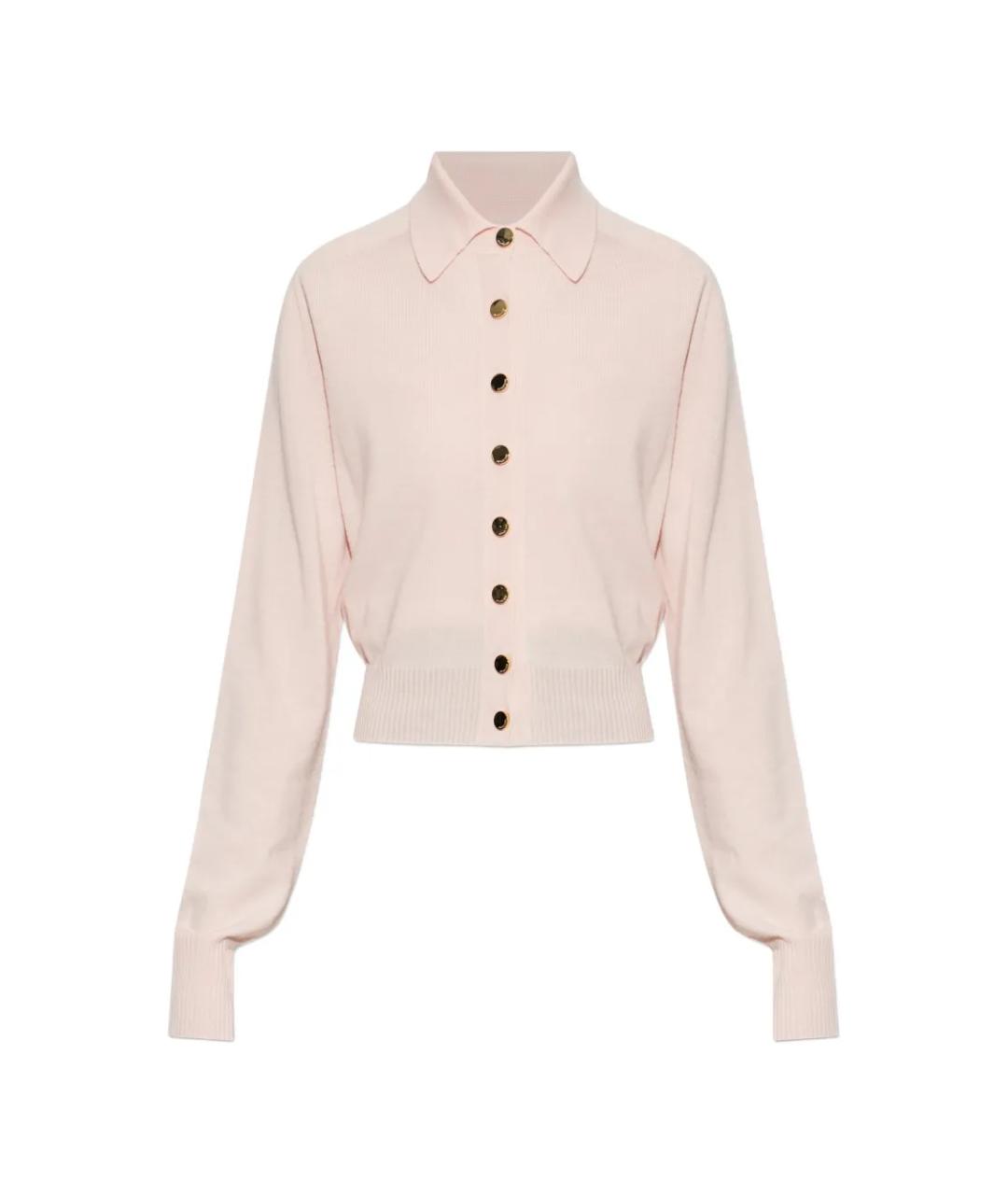 SPORTMAX Розовый кардиган, фото 1