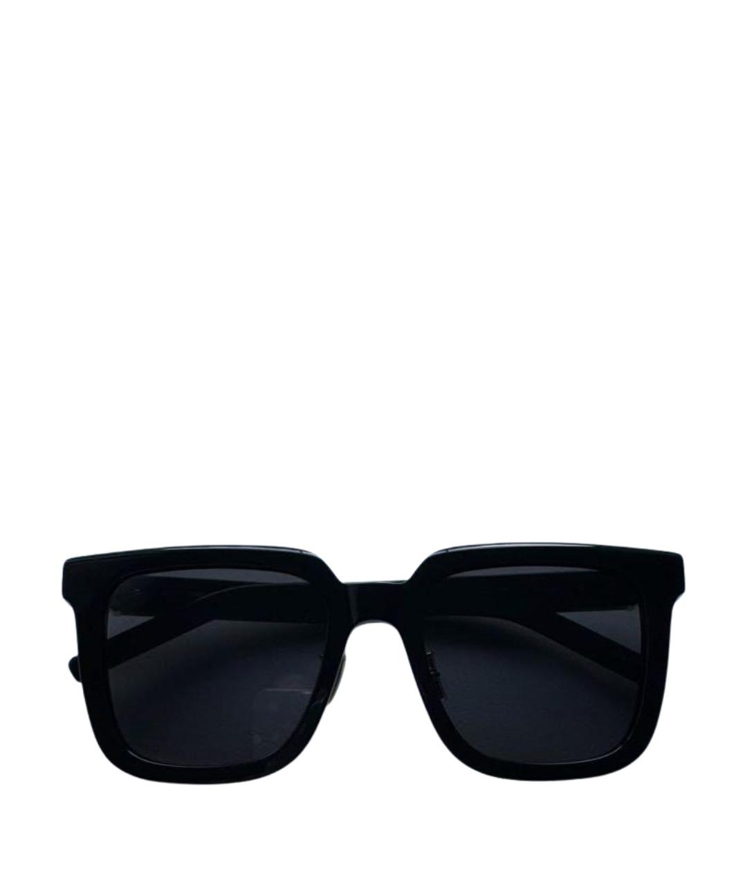 KENZO Черные пластиковые солнцезащитные очки, фото 1