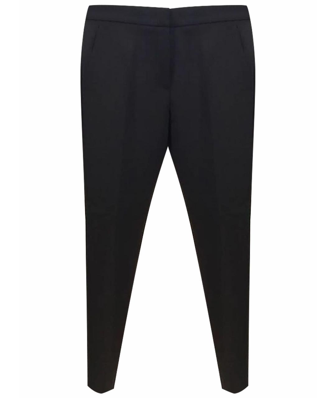 MAX MARA Черные прямые брюки, фото 1