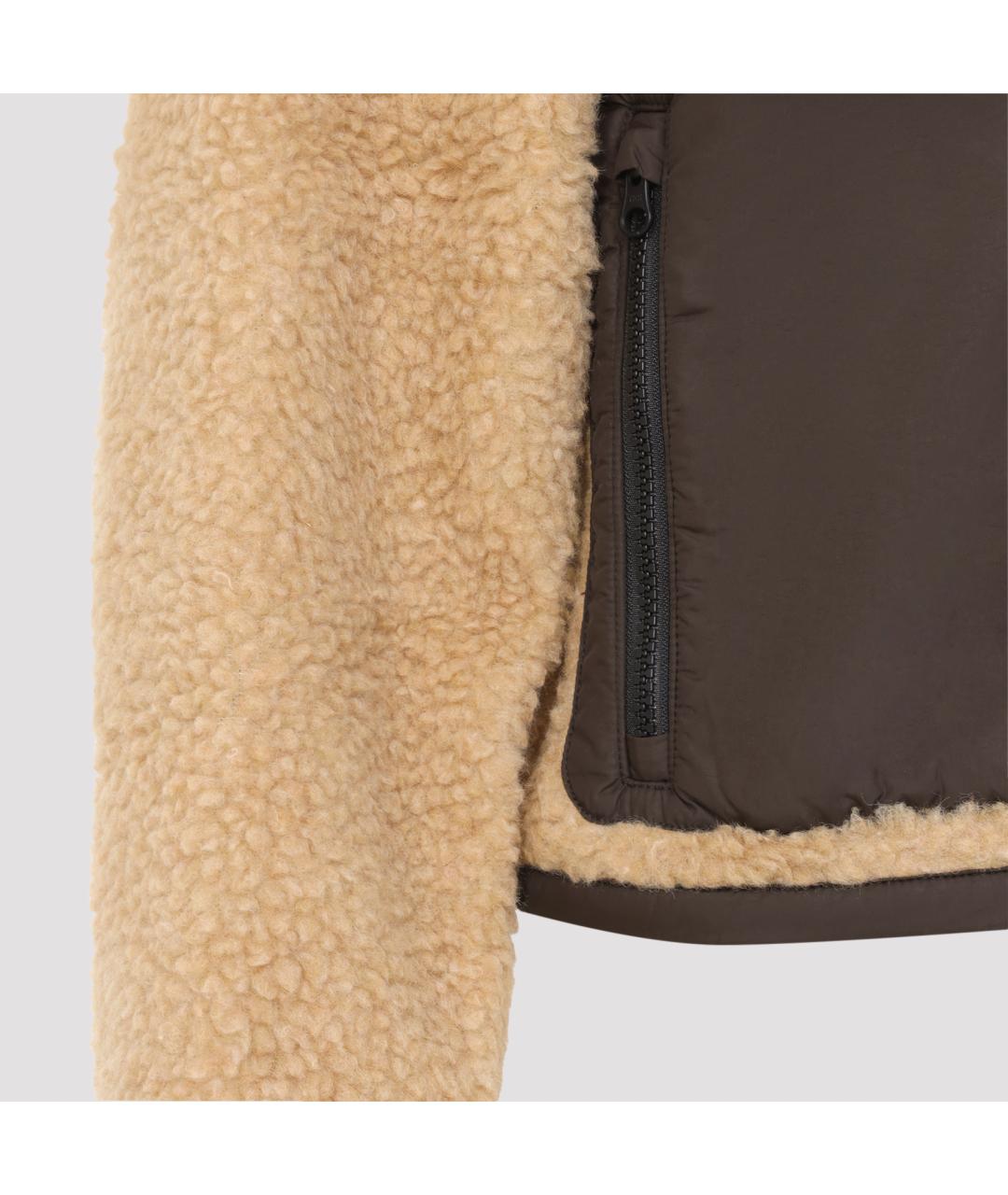 CANADA GOOSE Бежевая шерстяная куртка, фото 4