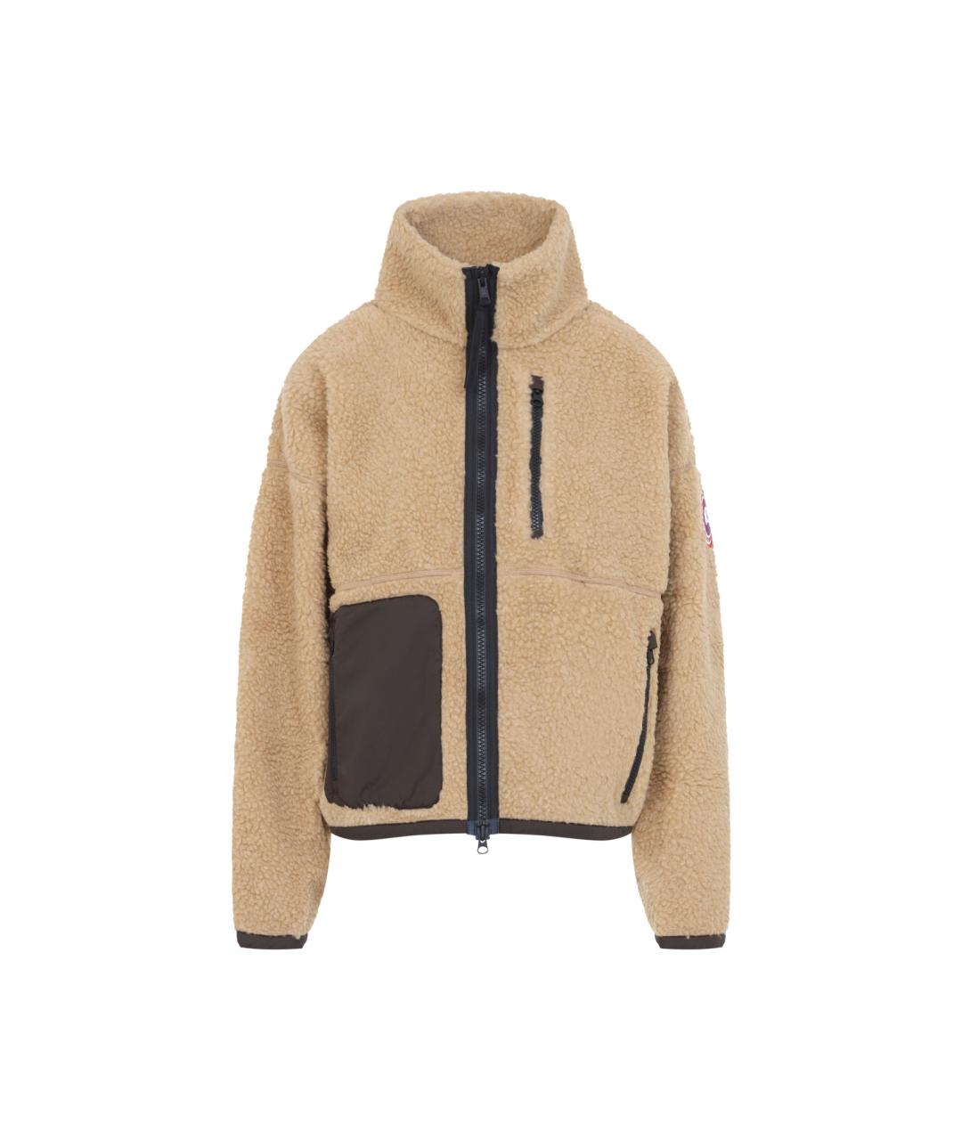 CANADA GOOSE Бежевая шерстяная куртка, фото 1