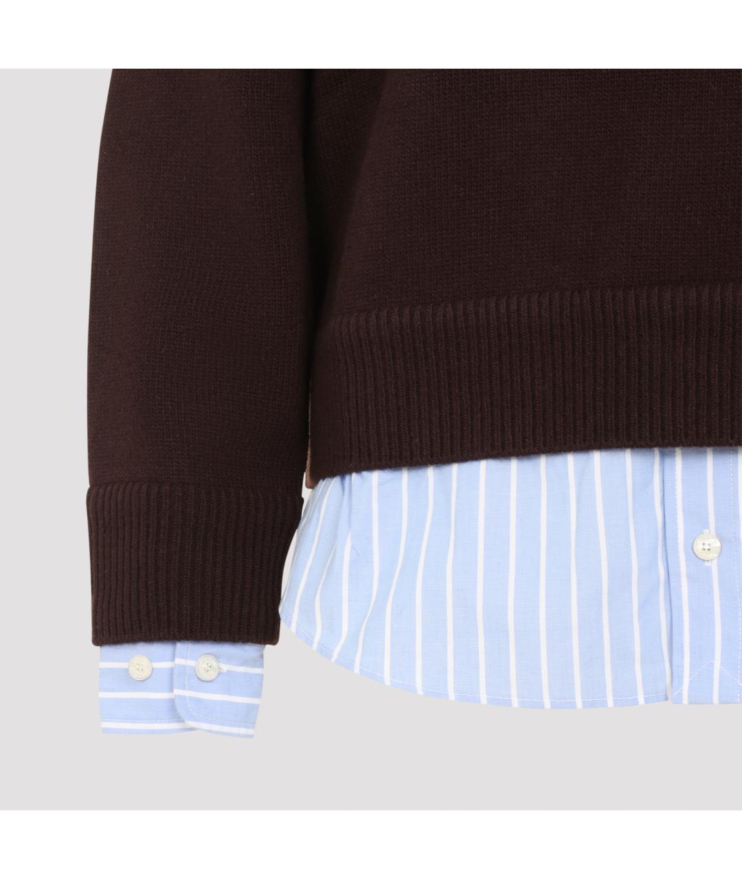 ACNE STUDIOS Мульти шерстяной джемпер / свитер, фото 4