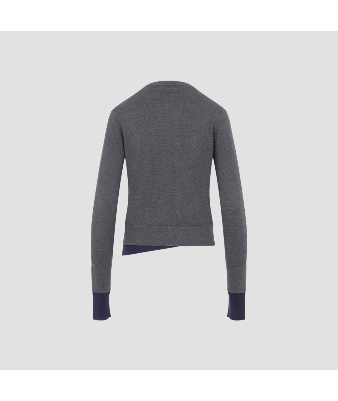 ACNE STUDIOS Серый кашемировый кардиган, фото 2